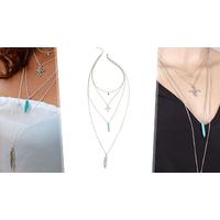 Boho-Inspired Layered Necklace