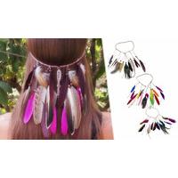 Bohemian Feather Headband - 3 Colours