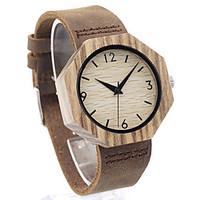 BOBO BIRD Men\'s Fashion Watch Wristwatch Unique Creative Cool Casual Genuine Leather Band Vintage Luxury Watches Wood Watch