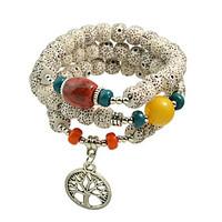Bohemian Style Elastic Beads Bracelets