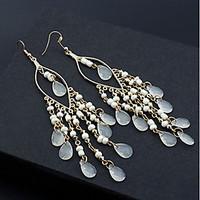 bohemian national style tassel earrings womens casual party statement  ...