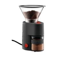 bodum bistro electric burr coffee grinder black