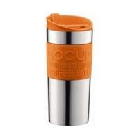 Bodum Travel Mug 0.35l, Stainless Steel / Orange (11068-106)