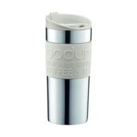 Bodum Travel Mug 0.35l Stainless Steel / Cream (11068-913)