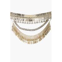 Boutique Oversized Western Necklace - gold