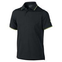 boys radar golf shirt black