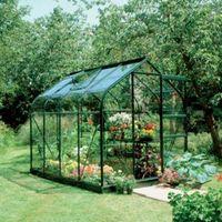 B&Q Metal 6X8 Toughened Safety Glass Greenhouse