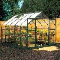 B&Q Metal 8X14 Toughened Safety Glass Greenhouse