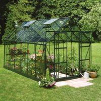 B&Q Metal 8X12 Toughened Safety Glass Greenhouse