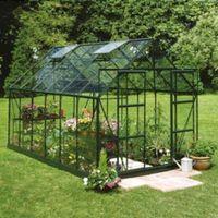 B&Q Metal 8X14 Toughened Safety Glass Greenhouse