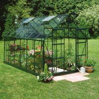 B&Q Metal 8X10 Toughened Safety Glass Greenhouse