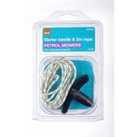 B&Q White Starter Handle & Rope