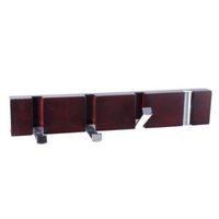 bq pine zinc alloy hook rail