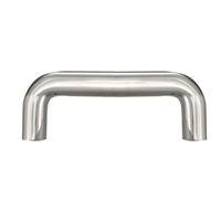 B&Q Chrome-Plated Straight Interior Door Pull Cabinet Handle