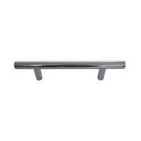 B&Q Chrome-Plated Straight Interior Door Pull Cabinet Handle