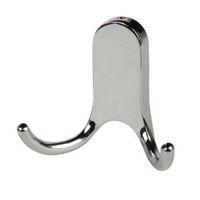 bq chrome effect zinc alloy hat coat hook