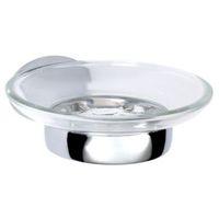 B&Q Infinity Chrome Effect Soap Dish