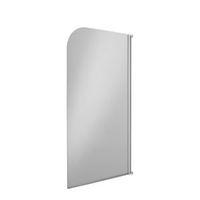 B&Q Semi Framed Bath Screen (W)750mm