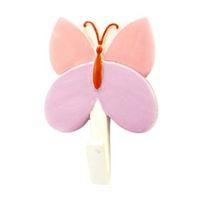 bq pink white resin hat coat hook