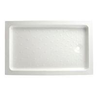 B&Q High Wall Rectangular Shower Tray (L)1200mm (W)760mm (D)95mm