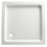 B&Q High Wall Square Shower Tray (L)900mm (W)900mm (D)95mm