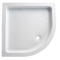 B&Q High Wall Quadrant Shower Tray (L)900mm (W)900mm (D)95mm