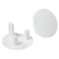 B&Q White Socket Safety Cover Pack of 2