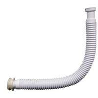 bq white plastic flush pipe kit