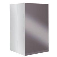 B&Q Marletti Gloss Anthracite Single Door Wall Cabinet (W)300mm