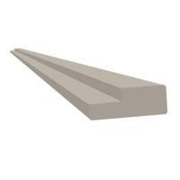 B&Q Cashmere Gloss Modern Cornice/Pelmet (L)2500mm