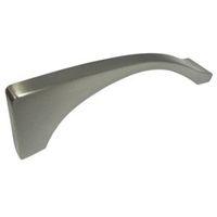 B&Q Gunmetal Effect Curved Furniture Pull Handle Pack of 1