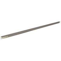 B&Q Brushed Nickel Straight Cupboard Handle (L)332mm Pack of 2