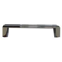 B&Q Chrome Effect Straight Furniture Pull Handle Pack of 1