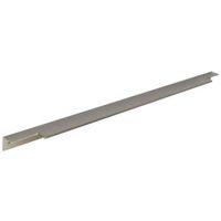 B&Q Brushed Nickel Straight Cupboard Handle (L)997mm Pack of 2