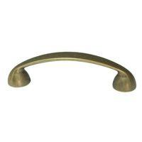 B&Q Bronze Effect Bow Furniture Pull Handle Pack of 1