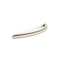 B&Q Brushed Nickel Plated Bow Cabinet Handle