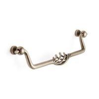 bq antique silver effect cage cabinet handle