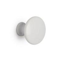 B&Q White Round Bedroom Bedroom Knob Cabinet Handle