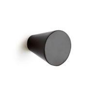 B&Q Black Cone Cabinet Handle