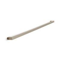 B&Q Brushed Brushed Nickel Effect Square Cabinet Handle