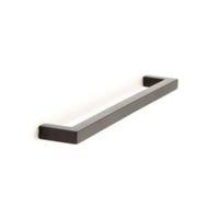 B&Q Matt Black Square Cabinet Handle