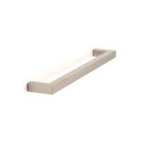 B&Q Brushed Nickel Plated Square Cabinet Handle