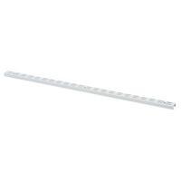 bq twinslot white shelving upright w26mm l1000 mm