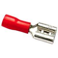 bq red crimp connector pack of 10