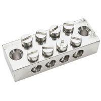 B&Q Silver 4-Way Earthing Block