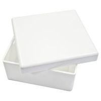 B&Q White Plastic Socket Security Cover 45 mm