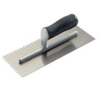 bq notched trowel l280mm w115mm