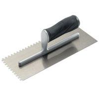 B&Q Notched Trowel (L)280mm (W)115mm