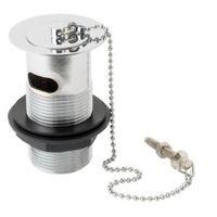 B&Q Slotted Basin Waste with Plug & Chain