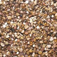 B&Q Brown Naturally Rounded Decorative Stone 22.5kg